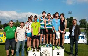 Meeting d'Halluin : le 4x1000m Cadet champion régional