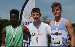 Quentin et Gil Champions de France UGSEL et FFSU