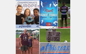 Arthur, Lucie et Paul, Vice-Champions de France Minimes, Flavie TOP20