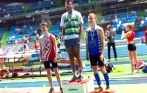 Régionaux Minimes Indoor : Mathias titré, Océane et Lola montent sur le podiums