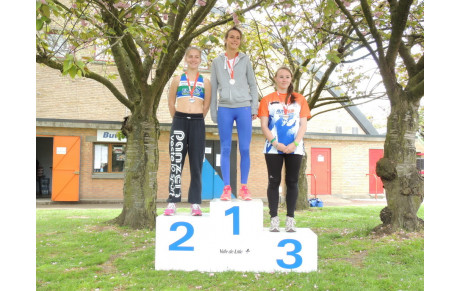 Flavie Dambry : vice-championne régionale cadette de l'heptathlon