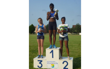 Clémence Engrand 2ème des Pointes d'Or Benjamine