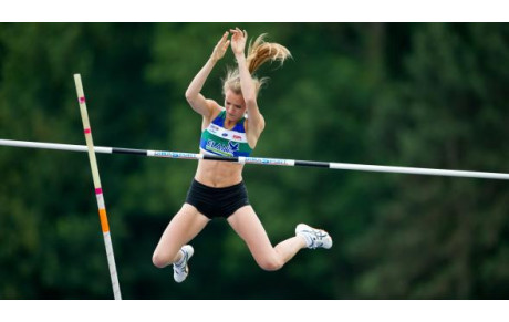Gil Lebris aux Mondiaux Juniors à Eugene (USA)