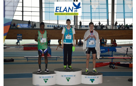 Quentin Pladys Champion de France UGSEL, Clémence Engrand médaillée aux interrégionaux Minimes, 3 champions régionaux au Semi à Dunkerque