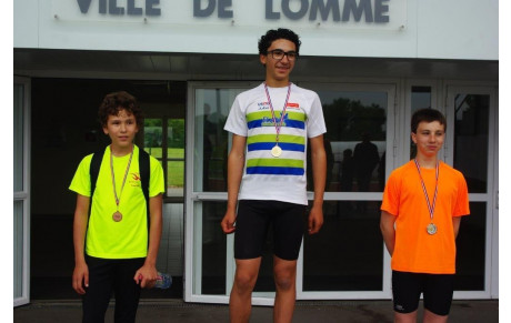 Nathanaël Debuys Champion du Nord d'Epreuves Combinées 