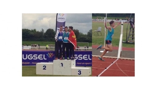 Quentin Pladys et Gauthier Requena Champions de France UGSEL