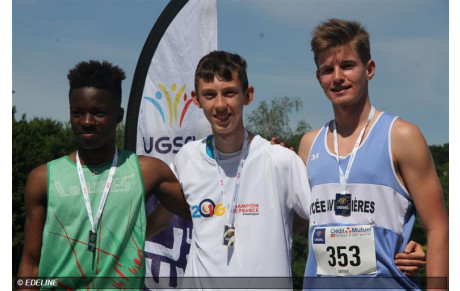 Quentin et Gil Champions de France UGSEL et FFSU