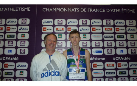 Quentin Pladys monte sur le podium des Elites !