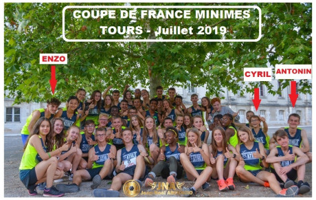 Enzo et Antonin tiennent leur rang en Coupe de France Minime