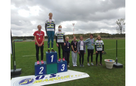 Océane Championne du Nord Minime