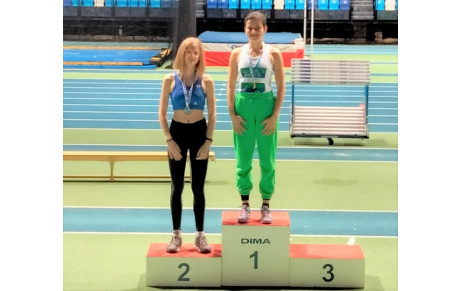 Souhanne Championne régionale indoor, Océane vice-championne régionale de Javelot