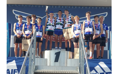 France 5km : L'équipe des Cadets à jamais les premiers !